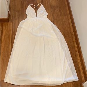 Verte White Maxi dress